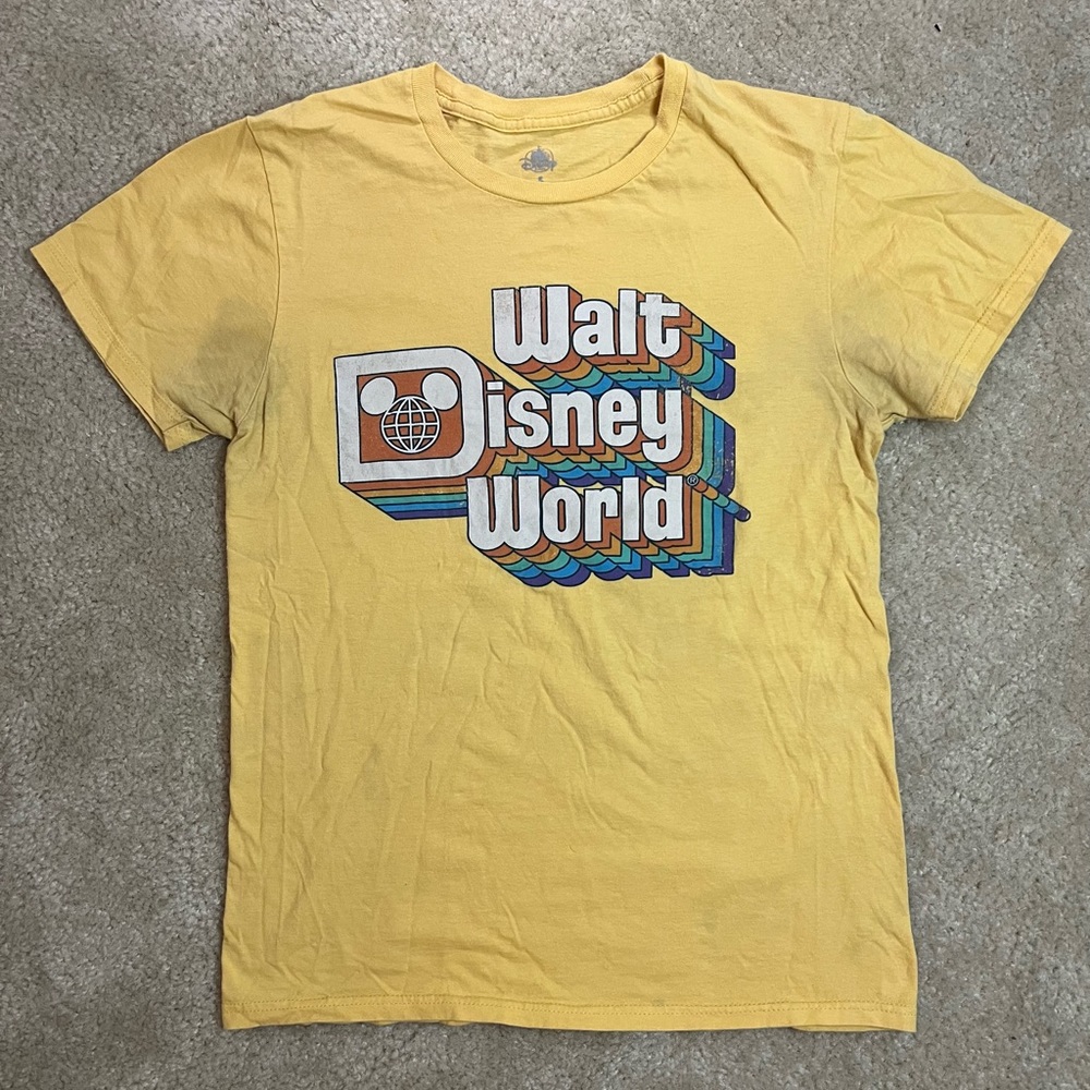 Yellow Walt Disney World T-shirt